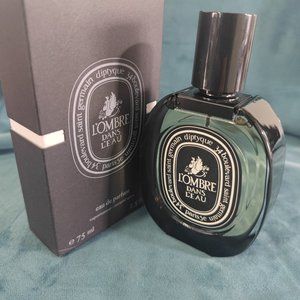 diptyque Toussaint Black Bottle Water in Shadow (Shadow in Water) 75ml Black Bot
